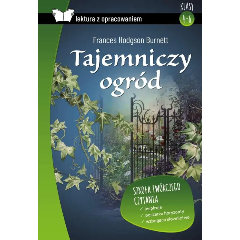 TAJEMNICZY OGRÓD LEKTURA Z OPRACOWANIEM Frances Hudgson Burnett - SBM