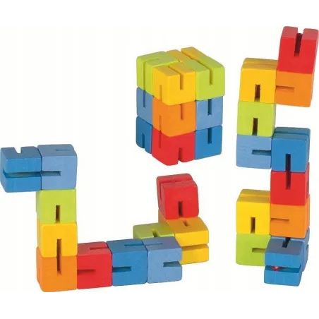 Klocki Elastyczne Mini Układanka Goki 3+