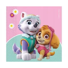 SERWETKI PAPIEROWE PSI PATROL RÓŻOWE 20 SZT.