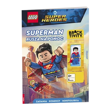 Lego Dc Comics Super Heroes. Superman Rusza Na Pomoc 6+