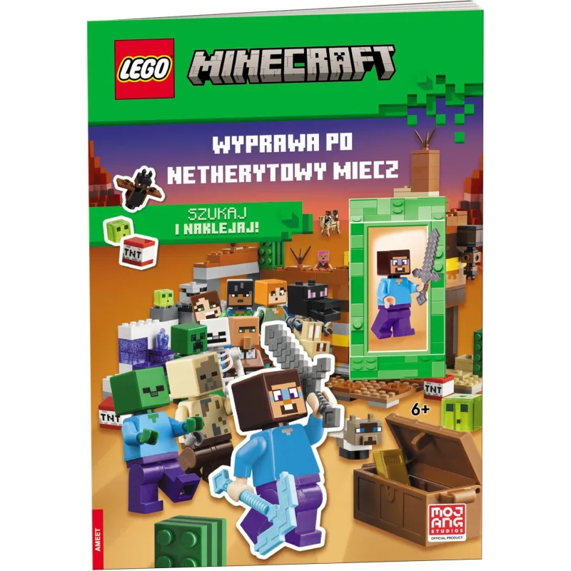 Lego Minecraft  Wyprawa po Netherytowy Miecz MSF5201 Opracowanie zbiorowe