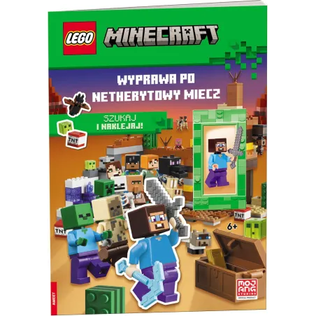 Lego Minecraft  Wyprawa po Netherytowy Miecz MSF5201 Opracowanie zbiorowe
