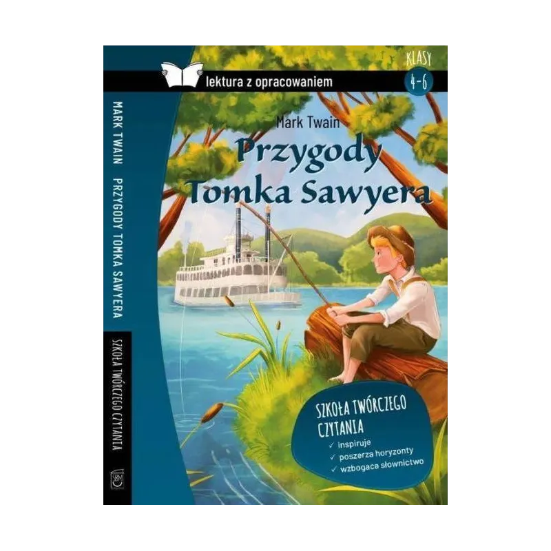 PRZYGODY TOMKA SAWYERA LEKTURA Z OPRACOWANIEM Mark Twain - SBM