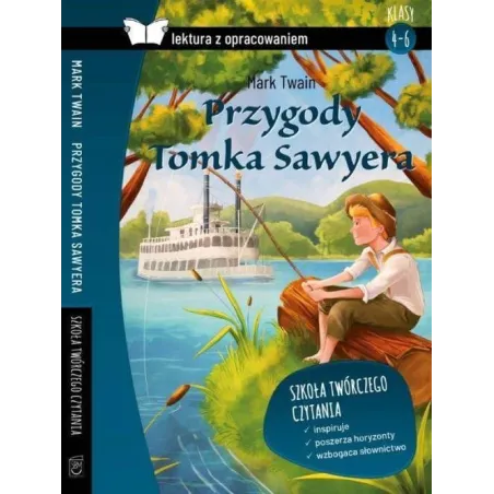 PRZYGODY TOMKA SAWYERA LEKTURA Z OPRACOWANIEM Mark Twain - SBM