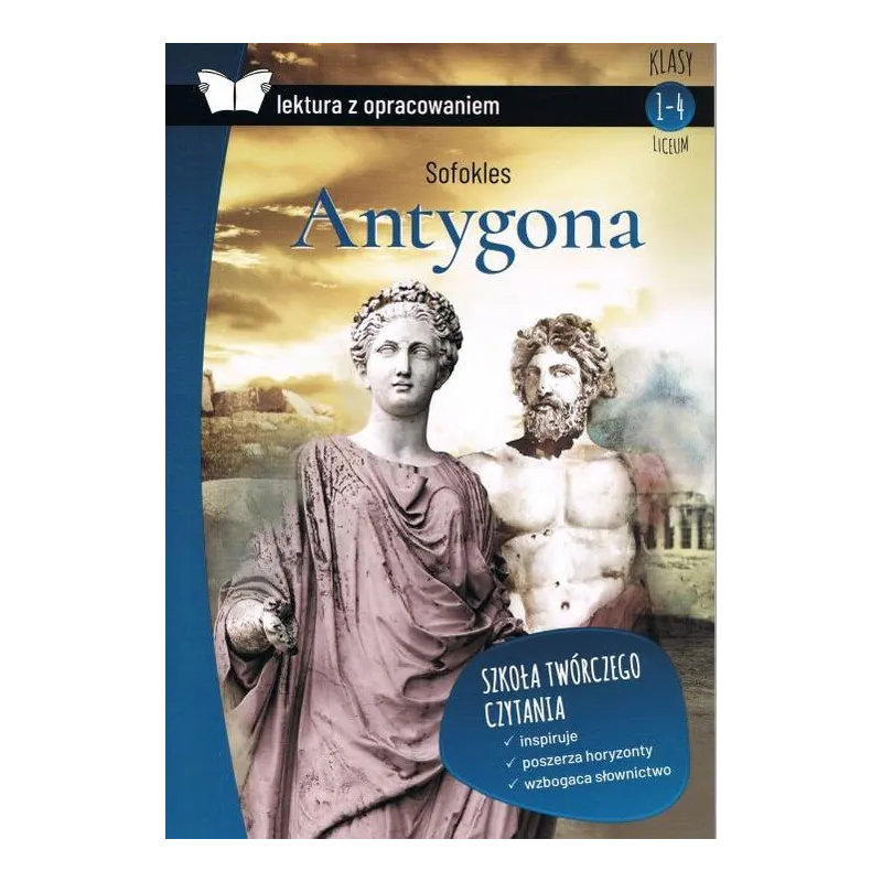 ANTYGONA LEKTURA Z OPRACOWANIEM Sofokles - SBM