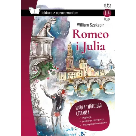 ROMEO I JULIA LEKTURA Z OPRACOWANIEM William Szekspir - SBM