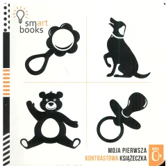 MOJA PIERWSZA KONTRASTOWA KSIĄŻECZKA 0+ - Smart Books