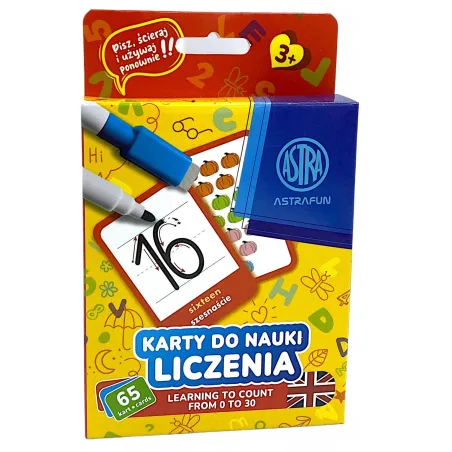 KARTY DO NAUKI LICZENIA 3+