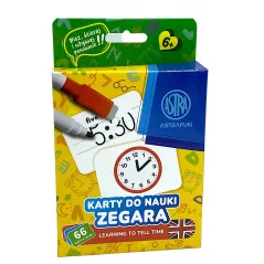 KARTY DO NAUKI ZEGARA 6+