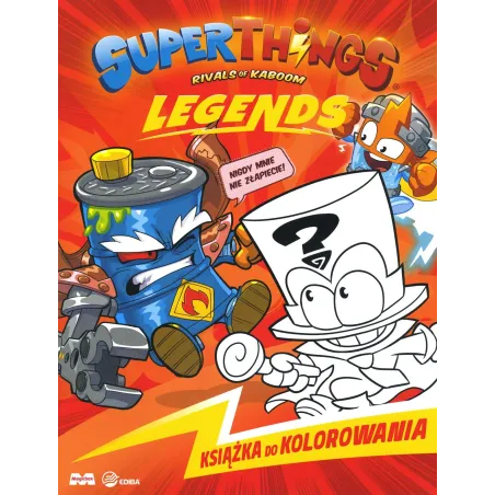 Superthings Rivals Of Kaboom. Legends. Książka Do Kolorowania Ii Gatunek