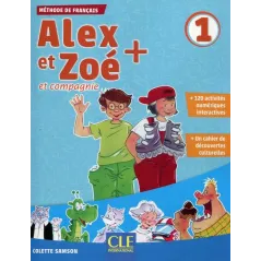 ALEX ET ZOE PLUS 1 PODRĘCZNIK CD Colette Samson