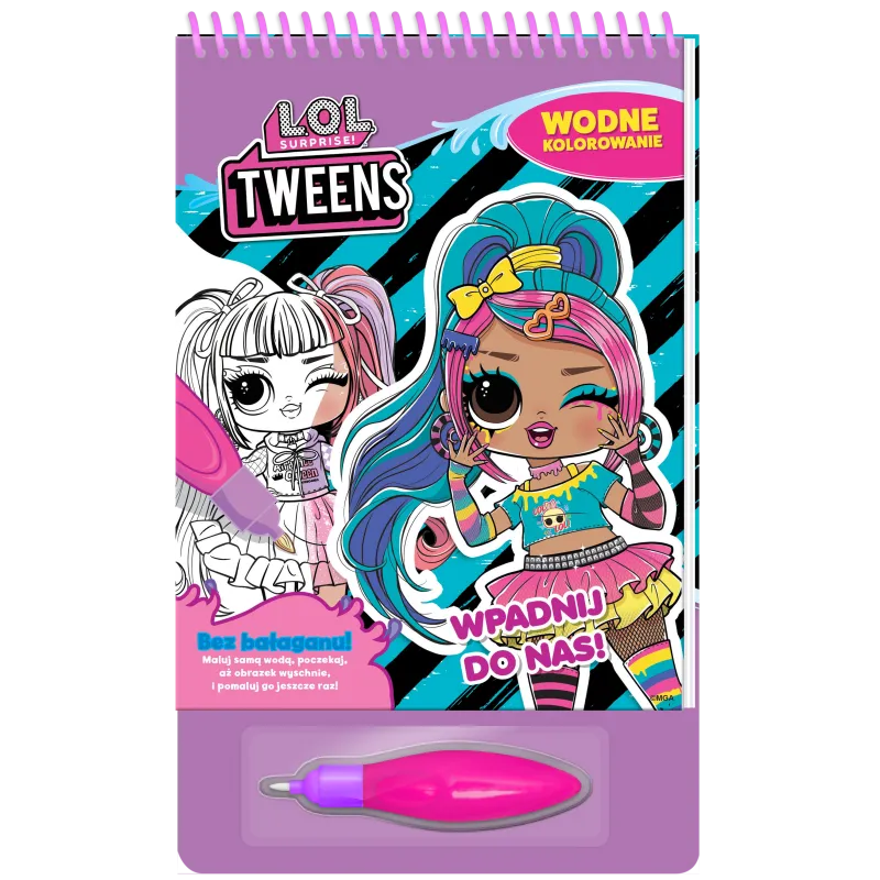 L.O.L SURPRISE! WPADNIJ DO NAS! WODNE KOLOROWANIE