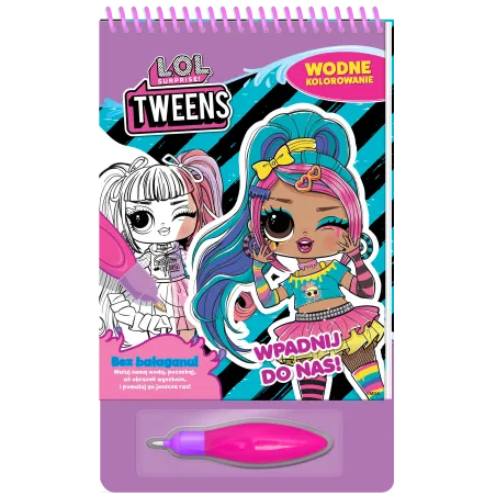L.O.L SURPRISE! WPADNIJ DO NAS! WODNE KOLOROWANIE