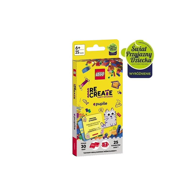 Lego Recreate karty wyzwań Pupile ACP6610