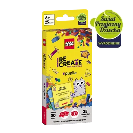 Lego Recreate karty wyzwań Pupile ACP6610