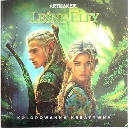 LEŚNE ELFY. KOLOROWANKA KREATYWNA