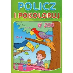 W ZOO. POLICZ I POKOLORUJ