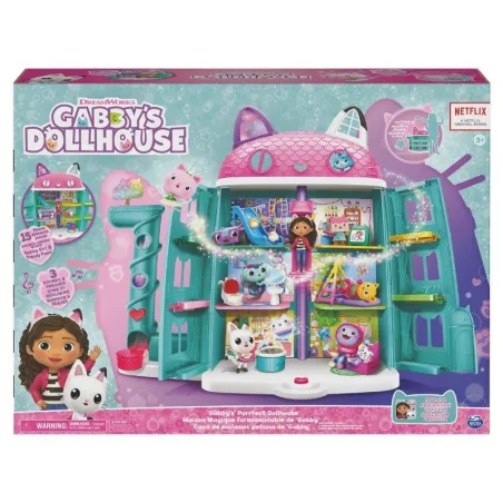 Duzy Koci Piętrowy Domek Gabby's Dollhouse Gabi 60 Cm 3+