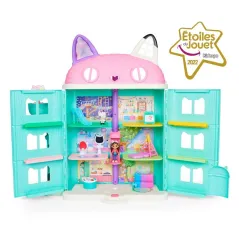 DUZY KOCI PIĘTROWY DOMEK GABBY'S DOLLHOUSE GABI 60 CM 3+