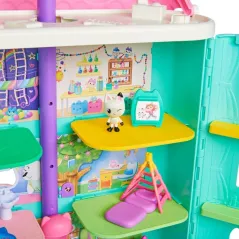 DUZY KOCI PIĘTROWY DOMEK GABBY'S DOLLHOUSE GABI 60 CM 3+