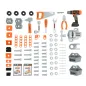 Duży Warsztat Majsterkowicza Black&Decker Smoby 92 Elementy 3+