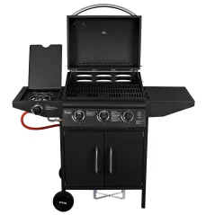 Grill Gazowy Wózek 10 Osób Alabama Iii 12.8 Kw