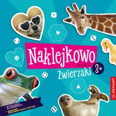 Naklejkowo Kids. Zwierzaki 3 Anna Borchard,Monika Sarwińska-Niewielska