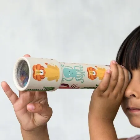 Zabawka Optyczna Kalejdoskop Ze Szkiełkami Zwierzęta Rex London 3+