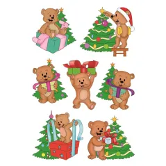 NAKLEJKI OZDOBNE MISIE ŚWIĄTECZNE - Herma