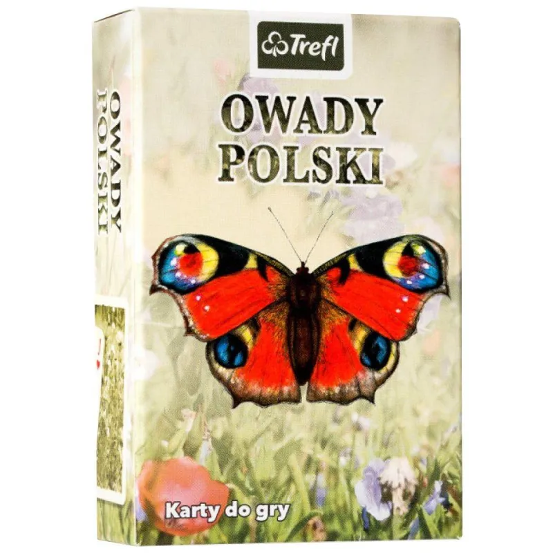 OWADY KARTY DO GRY TREFL 8+