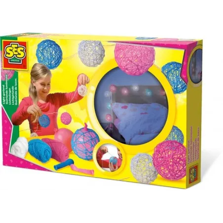 Zrób Własną Świecącą Girlandę Zestaw Kreatywny Ses Creative 6+