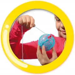 ZRÓB WŁASNĄ ŚWIECĄCĄ GIRLANDĘ ZESTAW KREATYWNY SES CREATIVE 6+