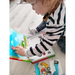 SAMOCHODY PUZZLE MAGNETYCZNE 41 ELEMENTÓW 4+