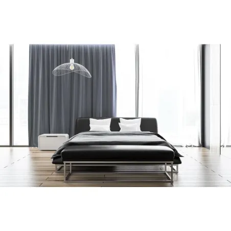 Lampa Wisząca 50 Cm Biała Metalowa E27 Activejet Holly 6