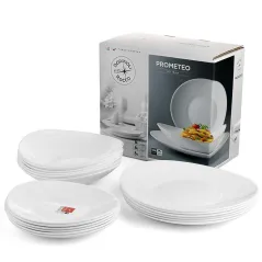 ZESTAW OBIADOWY 18 ELEMENTÓW BORMIOLI ROCCO PROMETEO