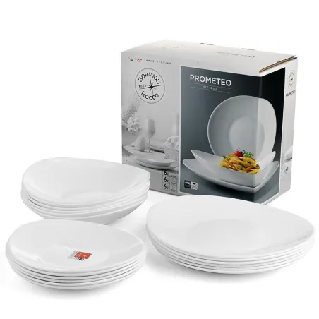 ZESTAW OBIADOWY 18 ELEMENTÓW BORMIOLI ROCCO PROMETEO