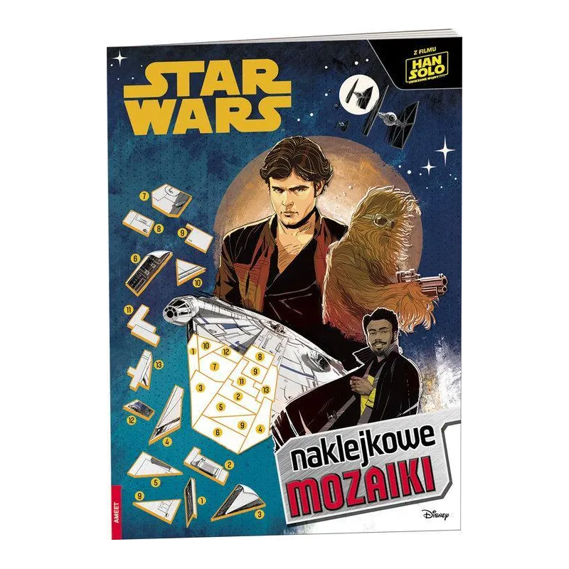 DISNEY STAR WARS NAKLEJKOWE MOZAIKI - Ameet