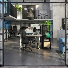 Krzesło Obrotowe Biurowe Ergonomiczne Z Podłokietnikami Ikea Järvfjället