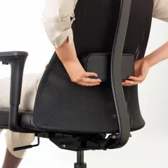 KRZESŁO OBROTOWE BIUROWE ERGONOMICZNE Z PODŁOKIETNIKAMI IKEA JÄRVFJÄLLET