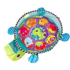 MATA EDUKACYJNA KOJEC DLA DZIECI 3W1 ŻÓŁW Z PIŁECZKAMI 0M+