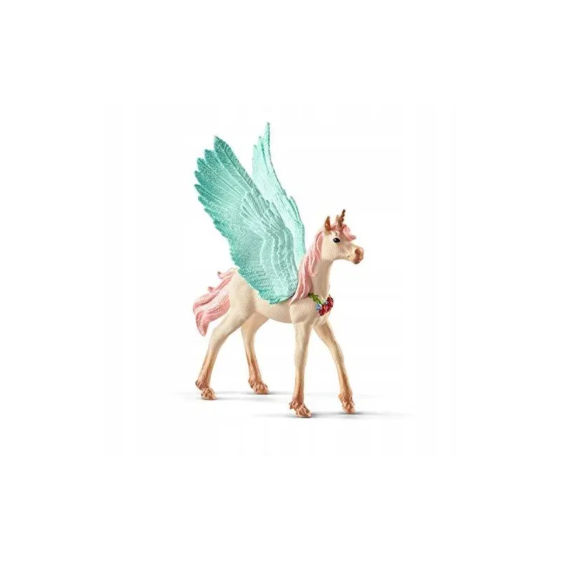FIGURKA DECORATED UNICORN PEGASUS SCHLEICH 3+