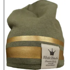 CZAPKA ZIMOWA ZŁOTY ZIELONY ELODIE DETAILS