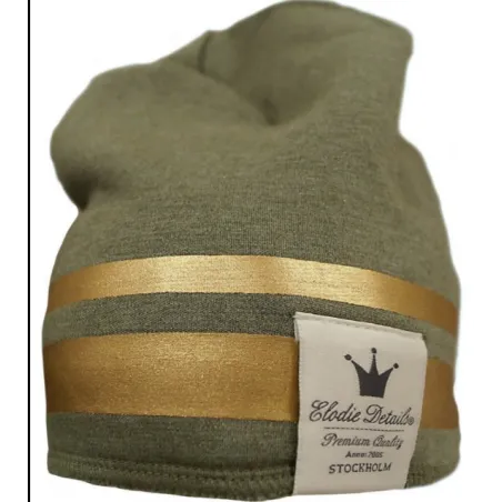 Czapka Zimowa Złoty Zielony Elodie Details