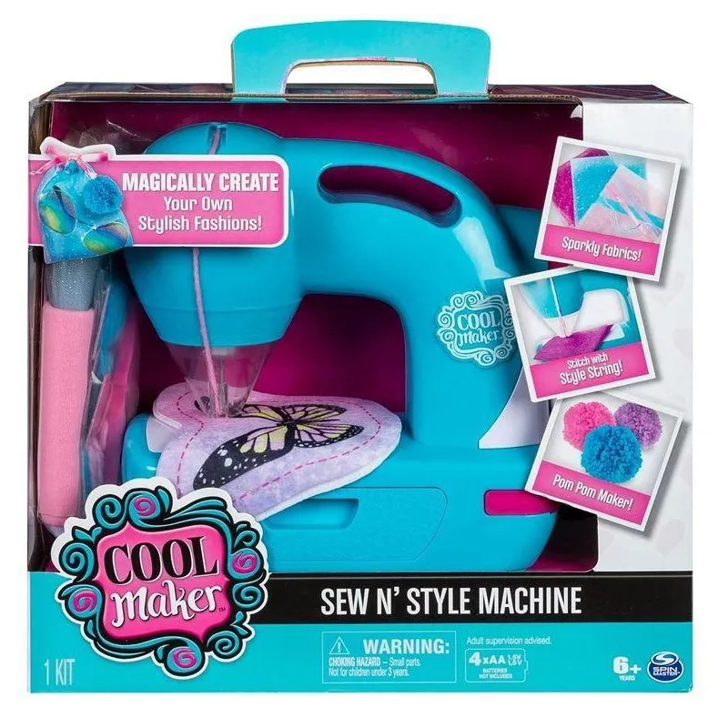 MASZYNA DO SZYCIA DLA DZIECI COOL MAKER 6+