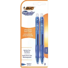 DŁUGOPIS ŻELOWY NIEBIESKI 0.7MM 2 SZT. BIC GEL-OCITY - BiC