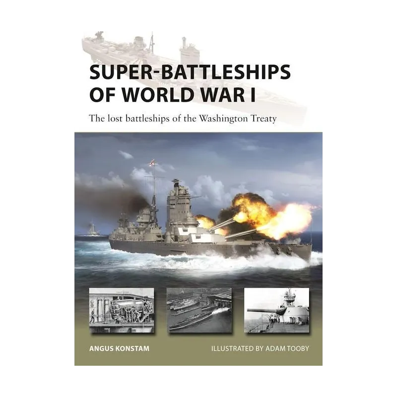 SUPER-BATTLESHIPS OF WORLD WAR I. THE LOST BATTLESHIPS OF THE WASHINGTON TREATY