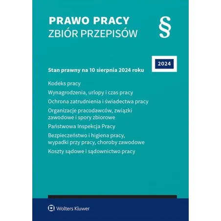 Prawo Pracy. Zbiór Przepisów 2024