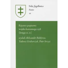 REJESTRY POPISOWE WOJSKA KORONNEGO 1538 KSIĘGA 31 32