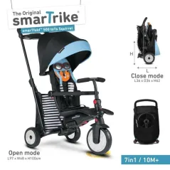 TRÓJKOŁOWY ROWEREK 7W1 SMART TRIKE FOLDING 500 9M+