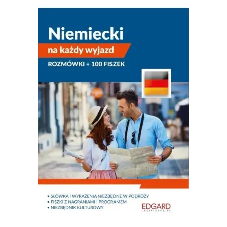PAKIET NIEMIECKI NA KAŻDY WYJAZD ROZMÓWKI + 100 FISZEK